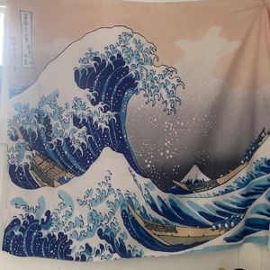 wave tapestry